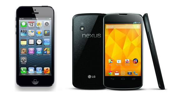 iphone nexus 4